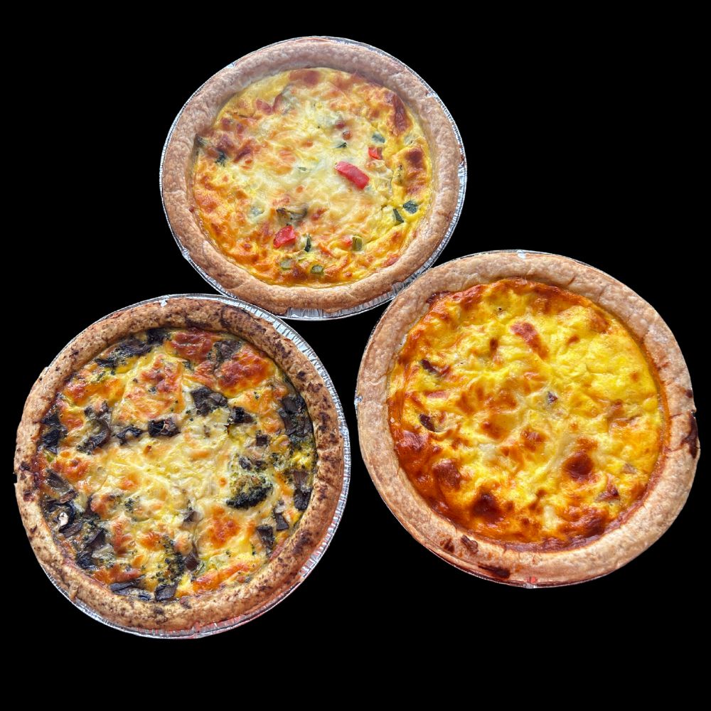 3 quiches